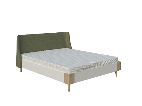 Кровать 80х200 Lagom Side Chips - Оригинальная кровать без встроенного основания из ЛДСП с мягкими элементами.