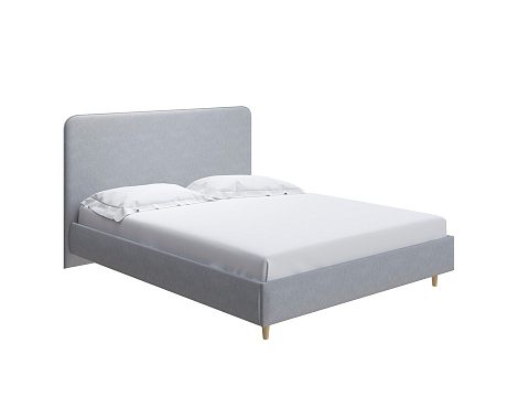 Коричневая кровать Mia - Стильная кровать со встроенным основанием