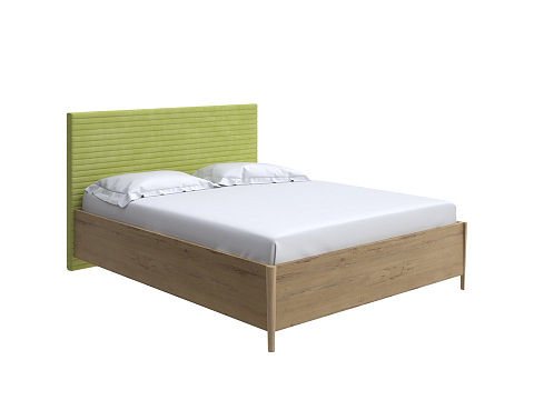 Кровать Rona - Классическая кровать с геометрической стежкой изголовья