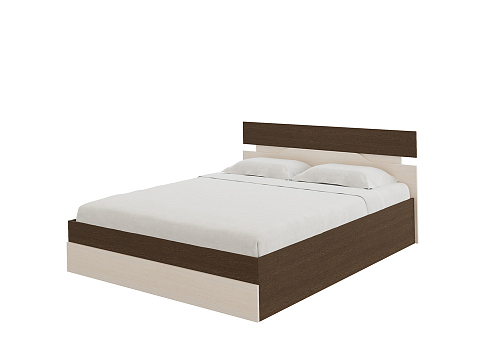 Бежевая кровать Milton с подъемным механизмом - Современная кровать с подъемным механизмом.