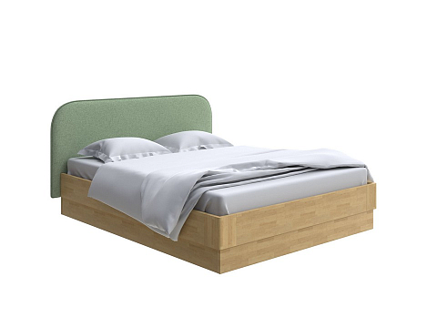 Кровать из экокожи Lagom Plane Wood с подъемным механизмом - Кровать с ПМ. 