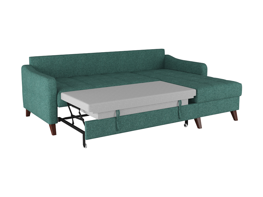 Угловой диван-кровать Nordic (левый, правый) 140x195 Ткань Lounge 20 - Интерьерный диван в стиле «модерн» обладает облегченным корпусом.